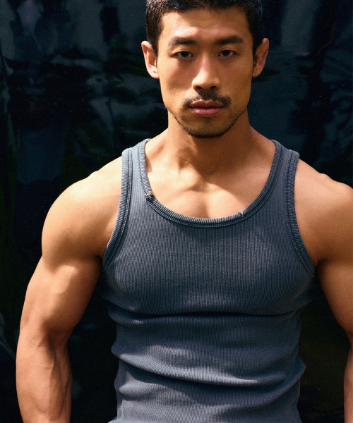 Piercing sleeveless - Washed grey