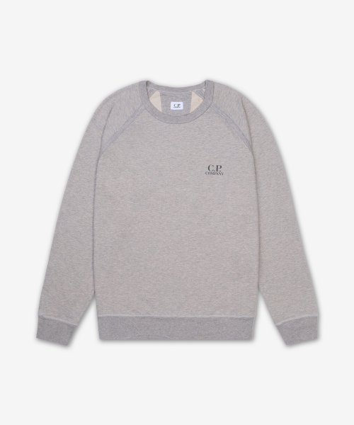 Свитшот Light Fleece Logo Crewneck - Graystone Melange / 18CMSS038A002246GM94