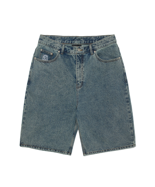 PUNK DENIM SHORTS (DENIM)