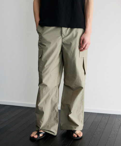 Брюки-карго парашюты - LIGHT KHAKI