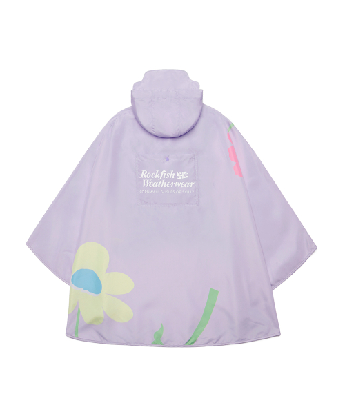 락피쉬웨더웨어() FLOWER RAIN PONCHO - 2 colors 상품 이미지