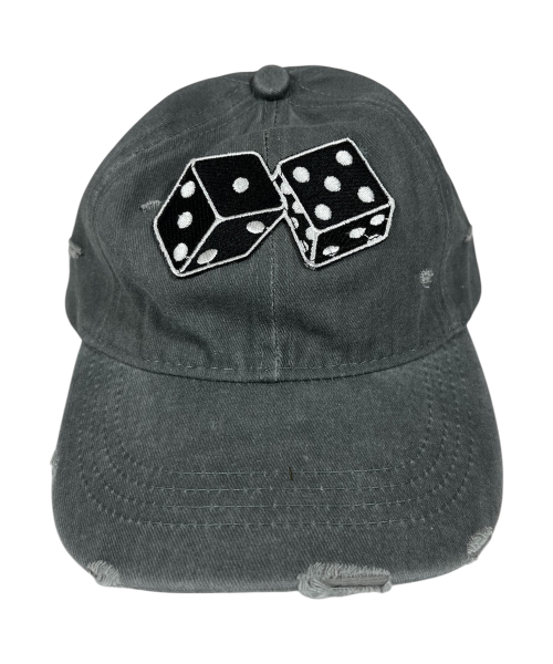 キャップ SK8ER ROCK Shot Holes Pigment Washing Ball Cap Gray SK8ER ROCK - 海外通販のBUYMA