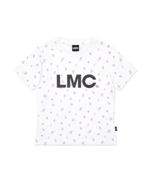 엘엠씨() WM OG CROPPED TEE flower white 상품 이미지