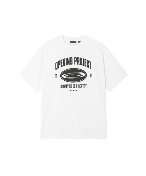 오프닝프로젝트(OPENING PROJECT) Circle Arch Logo T Shirt