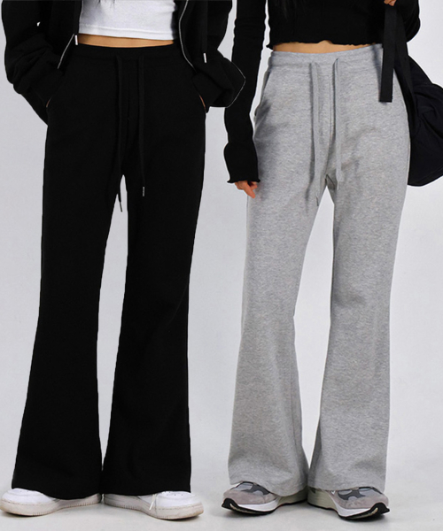 [여름용 OR 일반] 2PACK 부츠컷 스웨트 팬츠