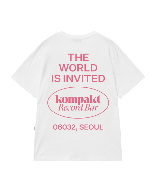 콤팩트 레코드 바(KOMPAKT RECORD BAR) KRB Crest TWII T-shirt