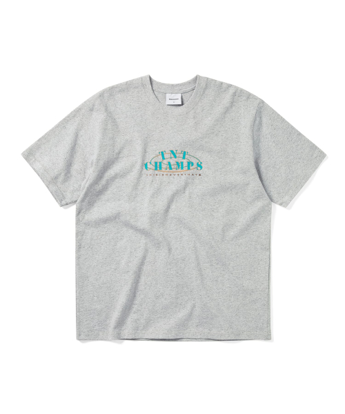 디스이즈네버댓(THISISNEVERTHAT) TNT CHAMPS Tee Heather Grey