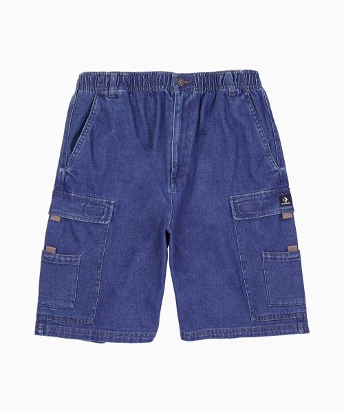 컨버스() 유틸리티 데님 9인치 쇼츠 미디엄 라이트 인디고 10028738-A01 상품 이미지