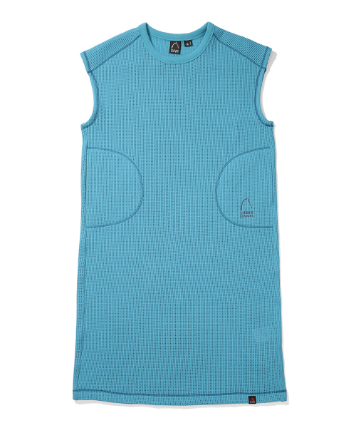 W) Платье-худи GRANITE Polartec Power Dry Mesh BLUE
