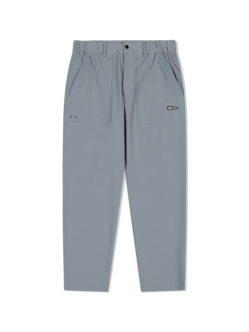 Эластичные укороченные брюки LIGHT GREY