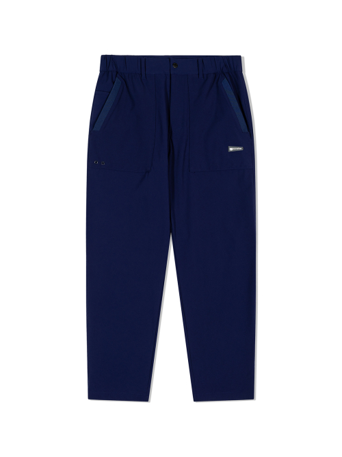 Стрейч брюки по щиколотку NAVY