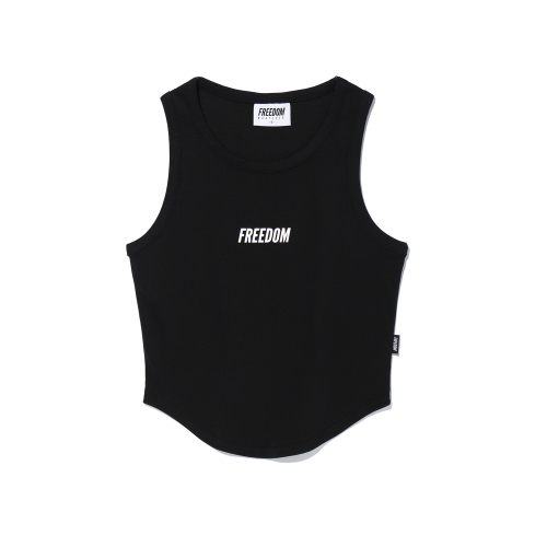 Женская майка с маленьким логотипом (Black)