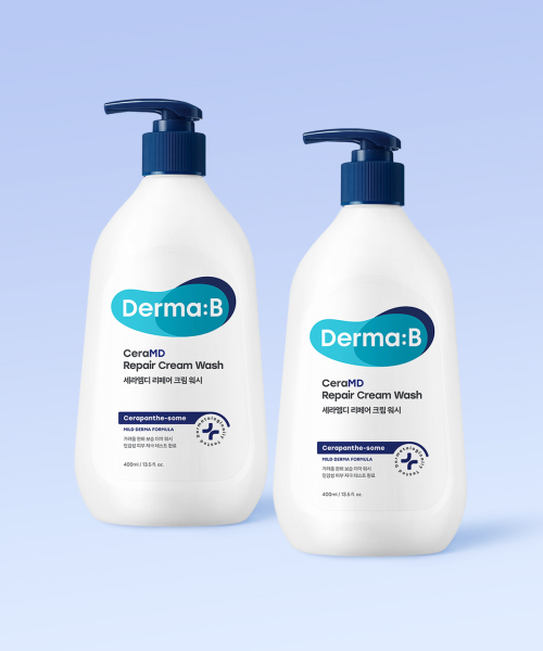 더마비() 세라엠디 리페어 크림 워시 400MLX 2개 상품 이미지