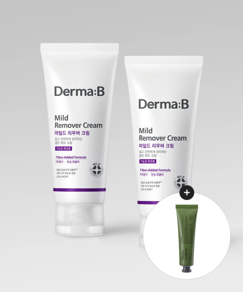 더마비() 마일드 리무버크림 100MLX 2개 (증정 핸드크림 50ML) 상품 이미지