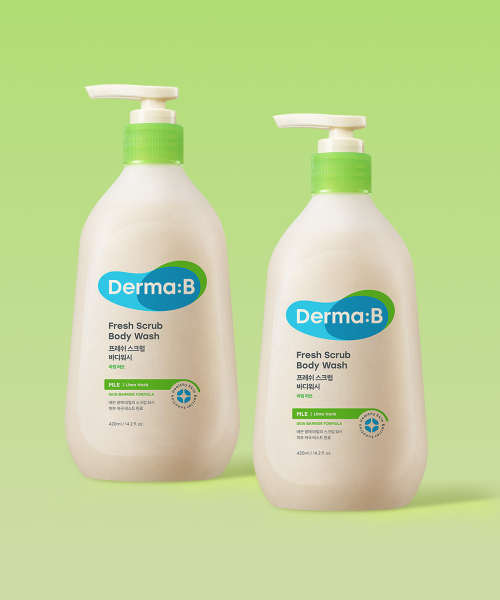 더마비() 프레쉬 스크럽 바디 워시 420MLX 2개 상품 이미지