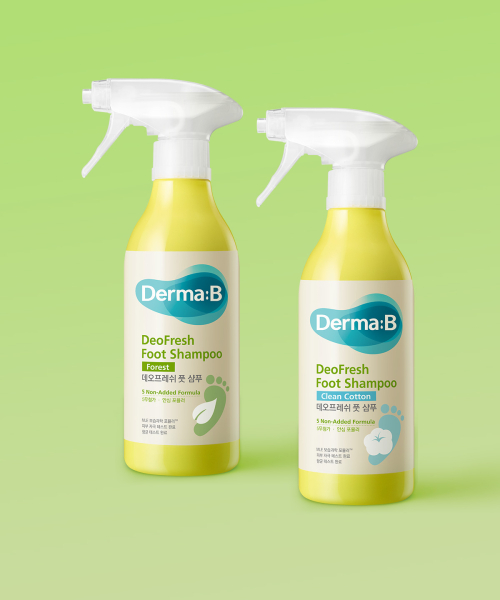 더마비() 데오프레쉬 풋 샴푸 클린코튼 400MLX 2개 상품 이미지