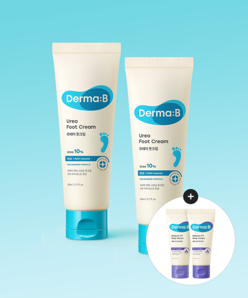 더마비() 우레아 풋 크림 80mlX 2개 (증정 밸런스핏 바디(크림30ML+세럼30ML) 상품 이미지