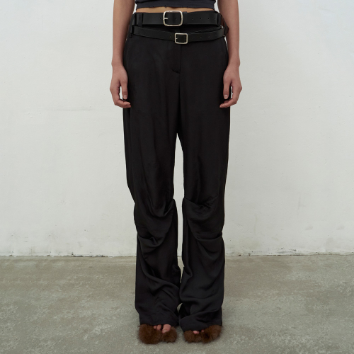 FLUID TROUSERS (BLACK)