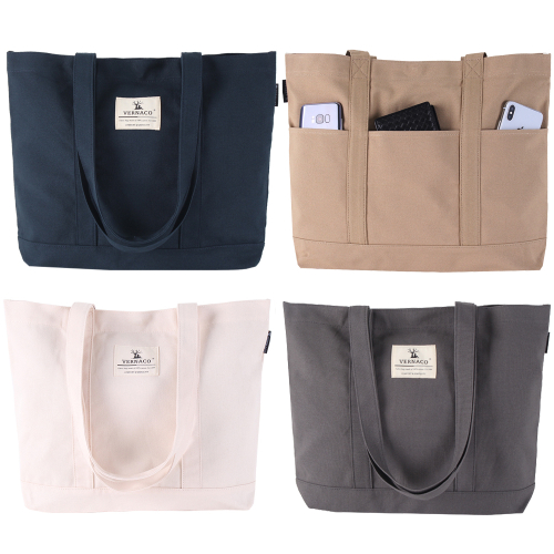 3 포켓 무지 에코백 8color