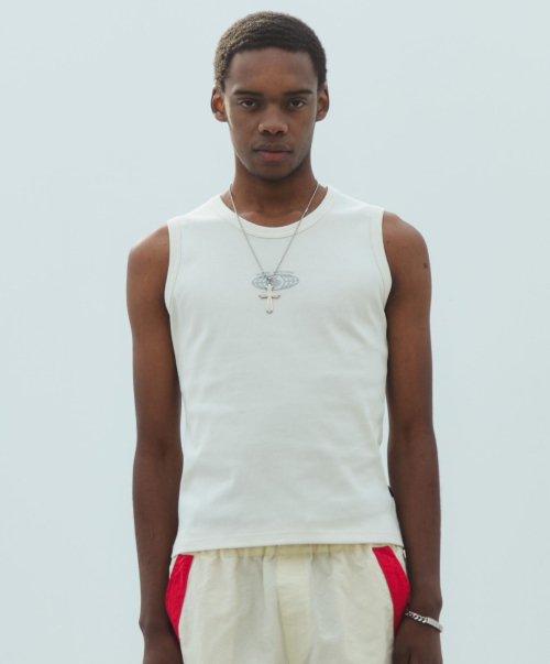 BABIHOUSE SLEEVELESS [WHITE]