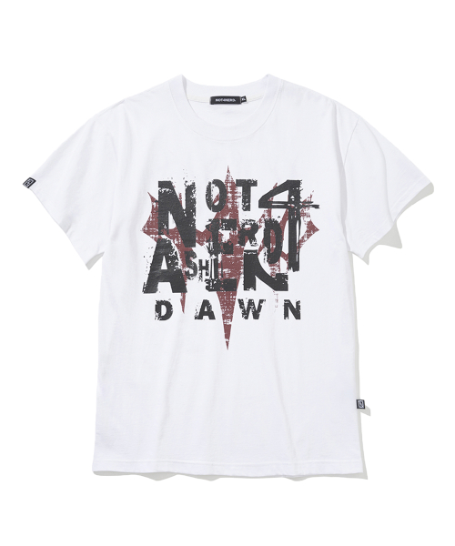 Tシャツ・カットソー [NOT4NERD] Trident Logo Ashen Dawn Regular Fit T-Shirts 낫포너드(NOT4NERD) Trident Logo Ashen Dawn Regular Fit T