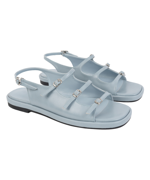 캔버스() [힛지스 착용] 베티붑 슬림 스트랩 샌들_베이비블루 상품 이미지