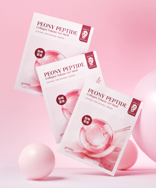 구달() [NEW/3PACK] 피오니 펩타이드 콜라겐 탄력 겔 마스크 상품 이미지