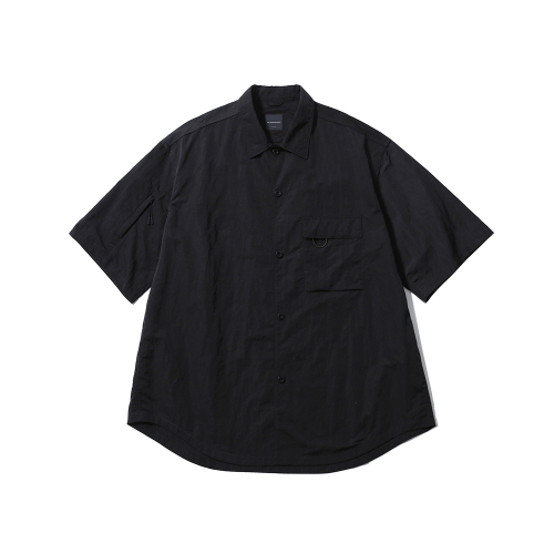 [SS25] WEEKEND HALF SHIRT / BLACK
