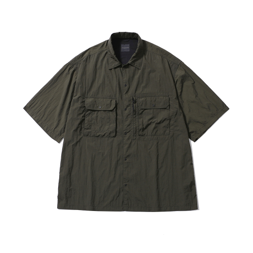 [SS25] HIKER HALF SHIRT / OLIVE BROWN