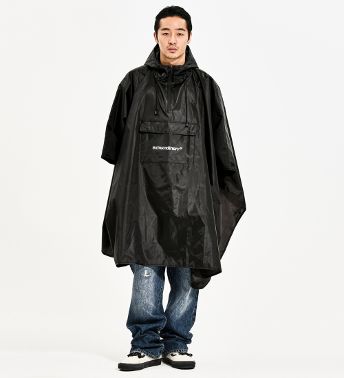 EX RAIN COAT BLACK