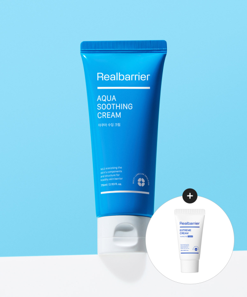 리얼베리어() 아쿠아 수딩 크림 75ML (증정 익스트림 크림 25ML) 상품 이미지