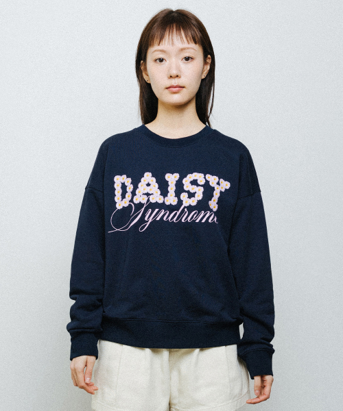 FLOWER SYNDROME SWEATSHIRT navy