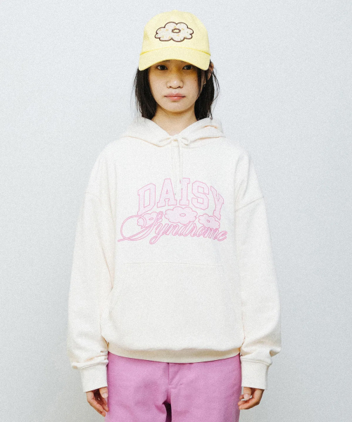 CRAYON ARCH HOODIE cream