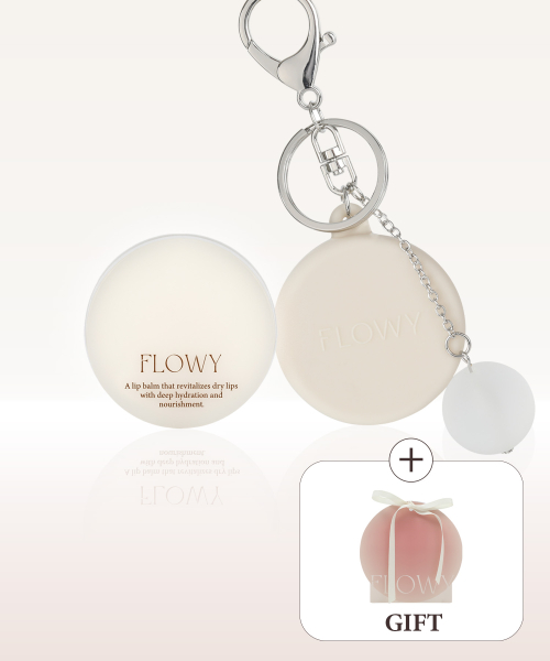 플로위() [선물 포장] PDRN 바이탈-에프 립 밤 5g & 볼륨 키링 1개 상품 이미지