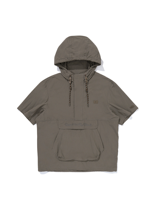 Анорак с карманом-кенгуру W_Dark Grey
