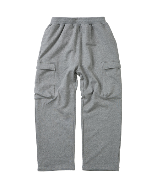 Спортивные брюки карго меланж grey