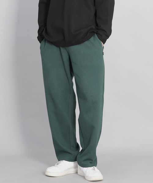 Широкие однотонные джоггеры SWP-372 Dark Green