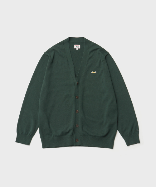 Классический V-воротник cardigan (Forest)