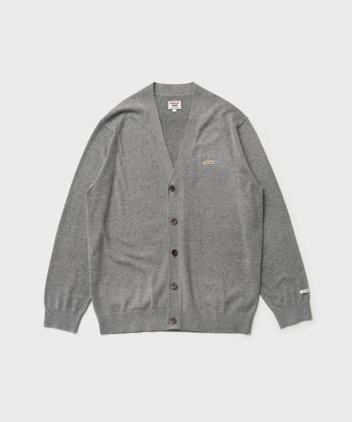 Классический V-воротник cardigan (Heather Gray)