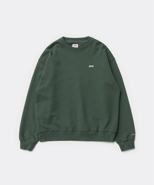 Классический Applique sweatshirt (Forest Green)