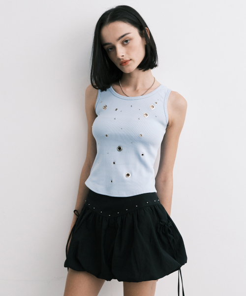 3 eyelet top (sky Синий)
