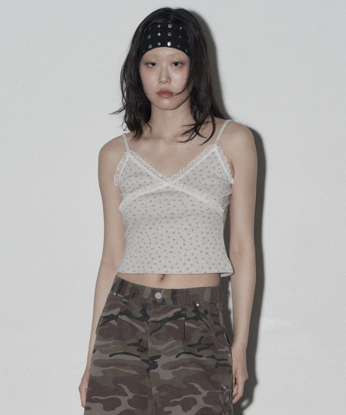 fl lace top (beige)