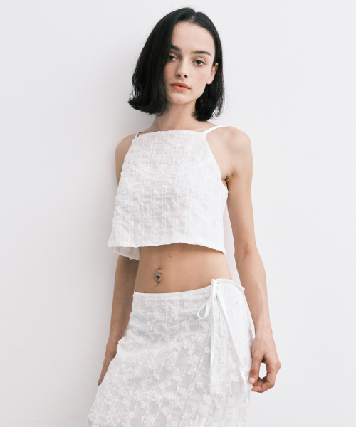 rose top (white)