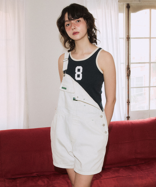 NO.8 Applique Sleeveless (Темно-синий)