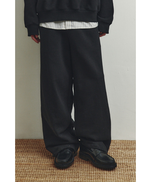 Coverstitch Sweatpants - Черный