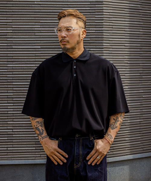 Футболка-поло Dry Cooling PK T-SHIRTS Black
