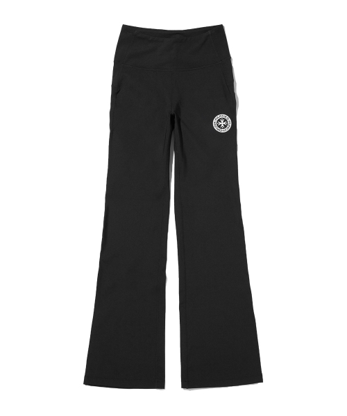 Circle логотип Gear Flare брюки (Черный)