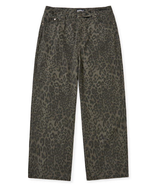 TAG LEOPARD брюки - Черный