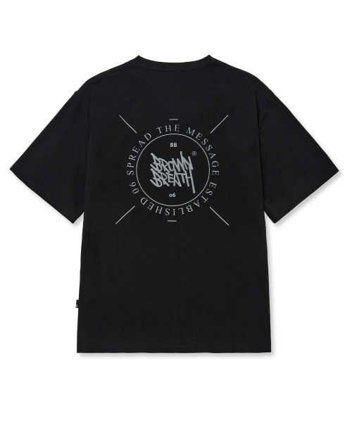 ★BROWNBREATH★ TAG TEE BLACK PAISLEY TAG TEE - BLACK - Brownbreath Online Store
