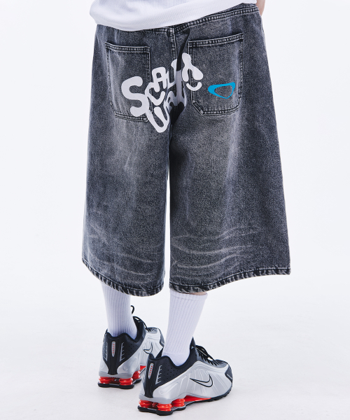 パンツ SCALLYWAG Bermuda Denim Shorts MUSINSA | SCALLYWAG SCWG Bermuda Denim Shorts [Black]